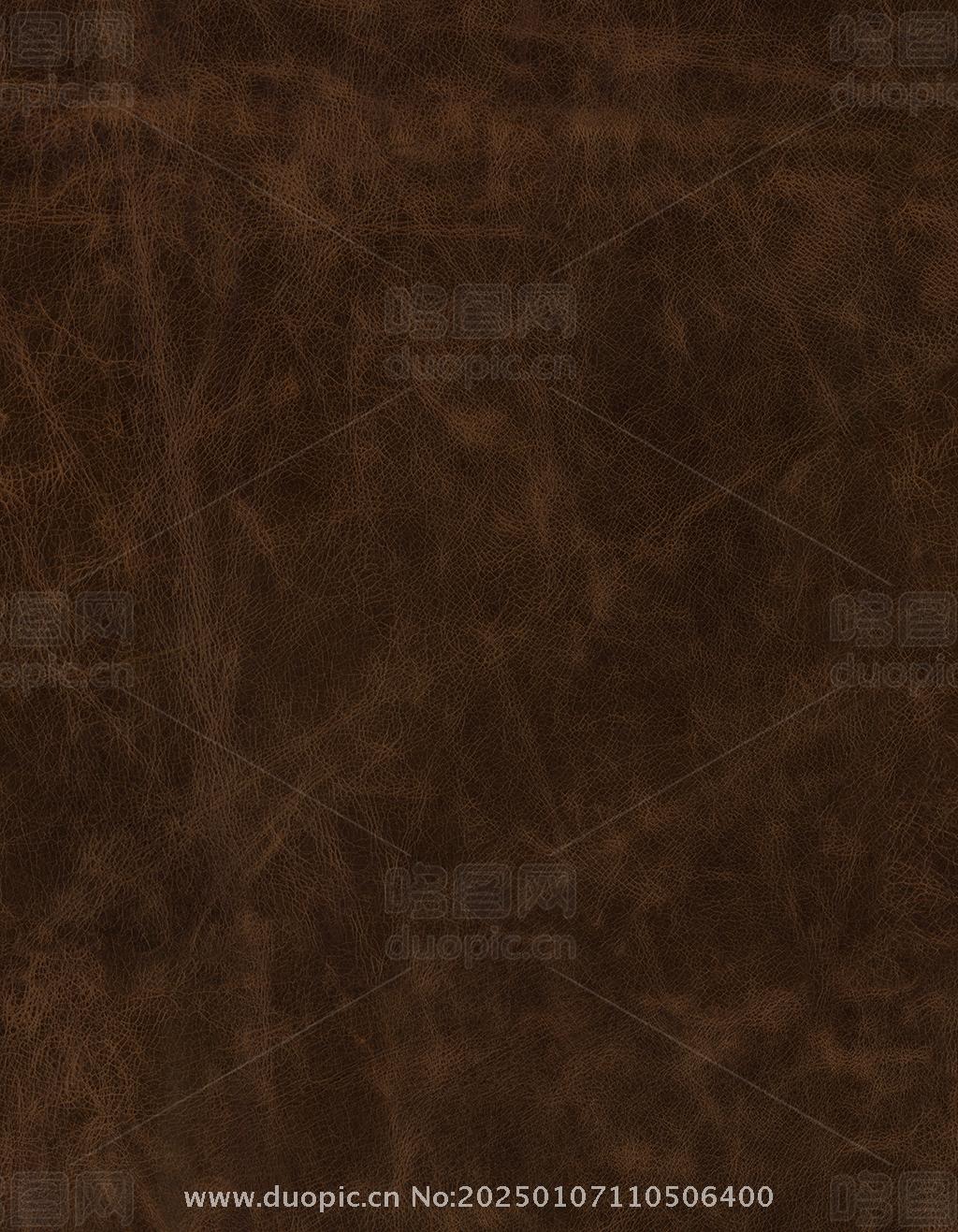 深棕色牛皮皮纹纹理
